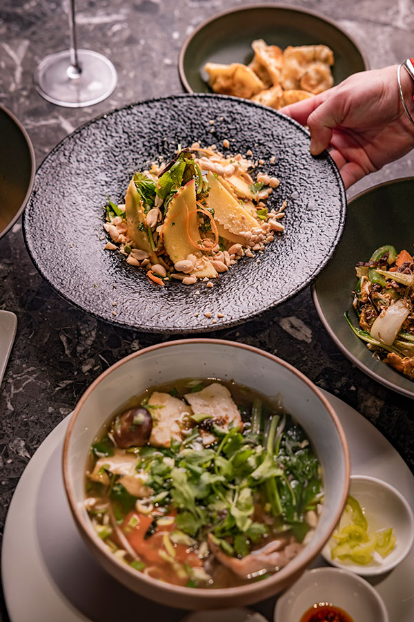 Authentic Southeast Asian and Vietnam menu and asian food in Sáo Food&Bar in Budapest.